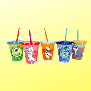 16oz Personalised Colour Changing Cups for kids, Reusable cup, gifts,  goodie bags, party favours, birthdays, kids cold cup