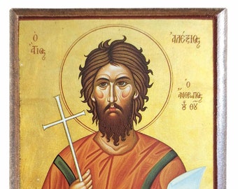Handmade Byzantine Icon of Saint Demitrios on - Etsy