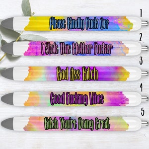 Inappropriate Pens - The Fuck It All Collection - The Inappropriate Gift Co
