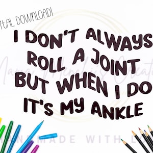 Rollen Sie einen gemeinsamen PNG SVG Digital Download