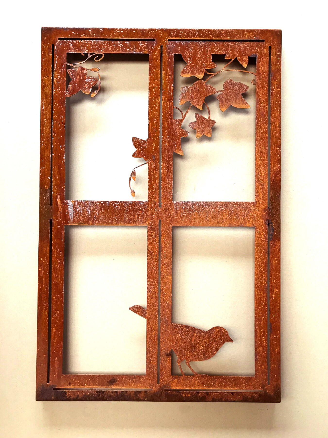 Window patina including ground plug 75 x 47 cm, image size:1350x1800