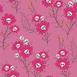 Sweet 'n Spookier-Wicked Blooms, Art Gallery Fabrics