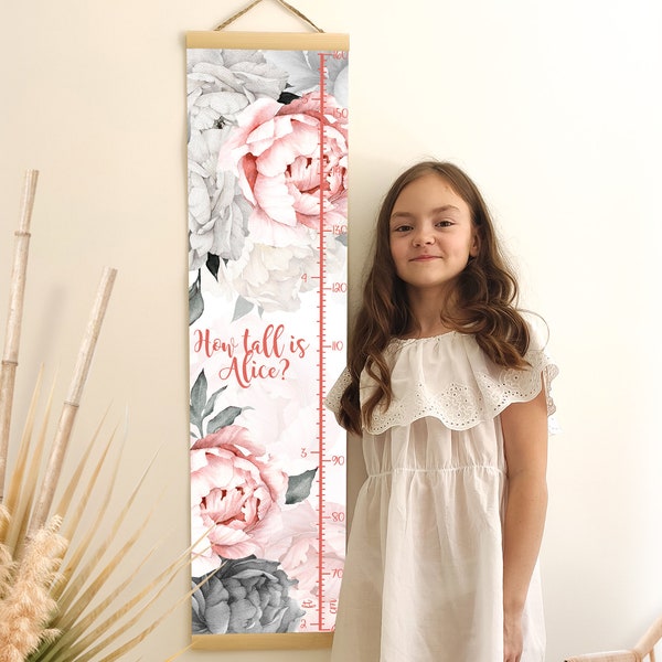 Growth Chart Girl Etsy