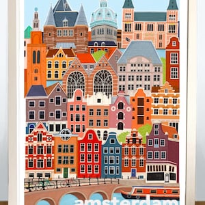 Digitale afdruk Amsterdam