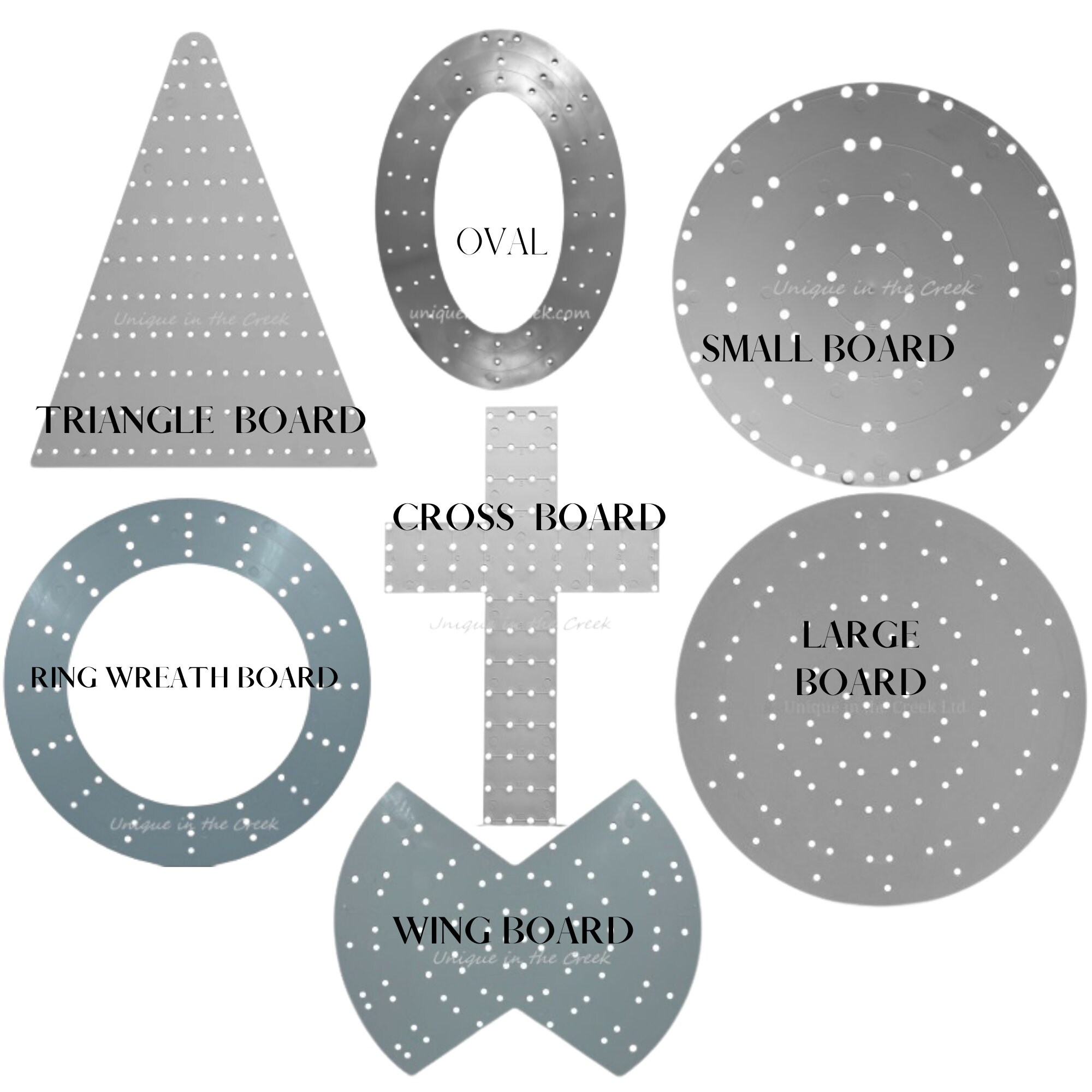 UNIQUE in THE CREEK™ Wreath Boards | Ring Wreath Board | Lg & Small W…
