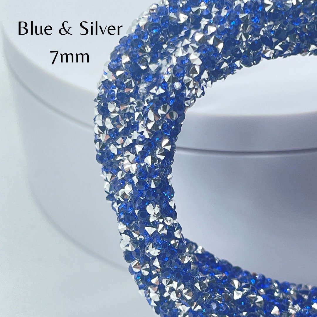 CHUNKY GLITTER ROPE | 7mm Hollow Glitter Rope | Jewelry Making | Wreath ...