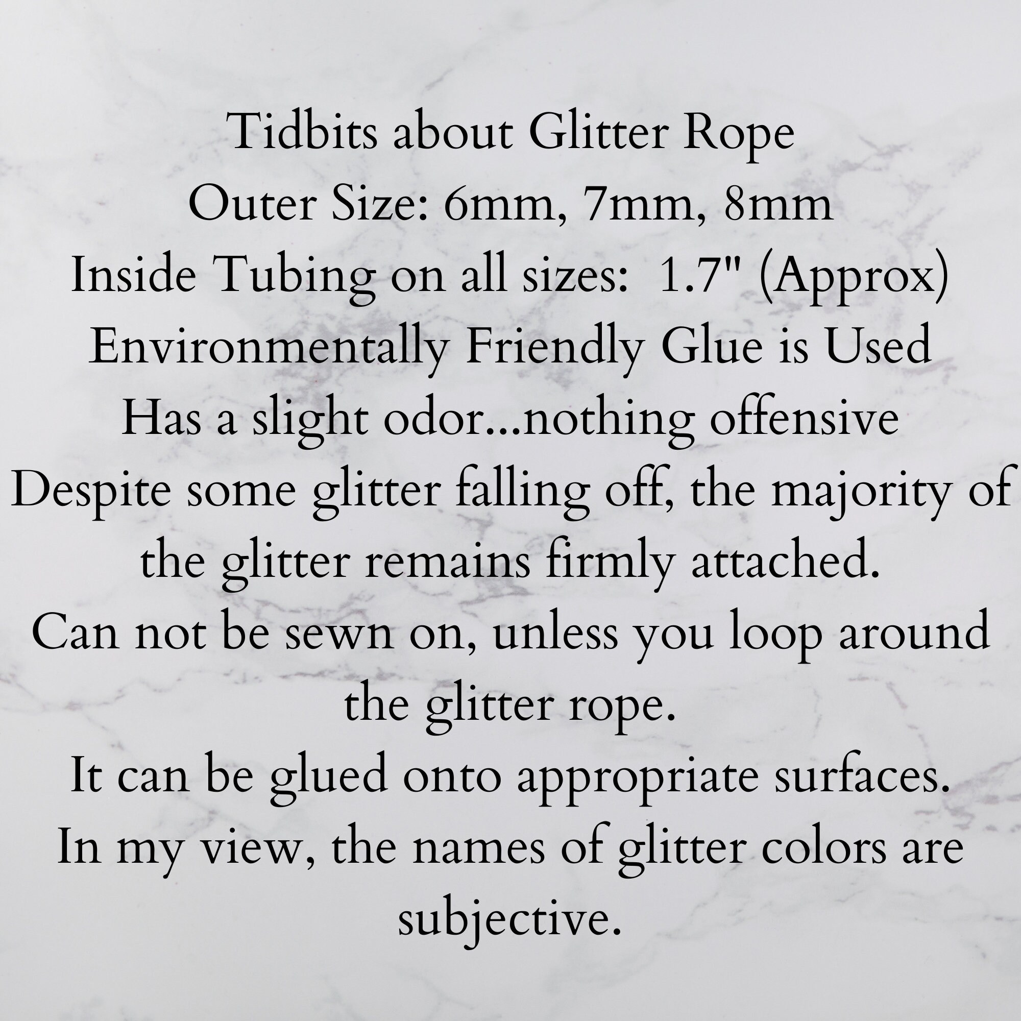 Silver Glitter Resin Rope: 6mm Jewelry & Wreath Embellishment - Etsy