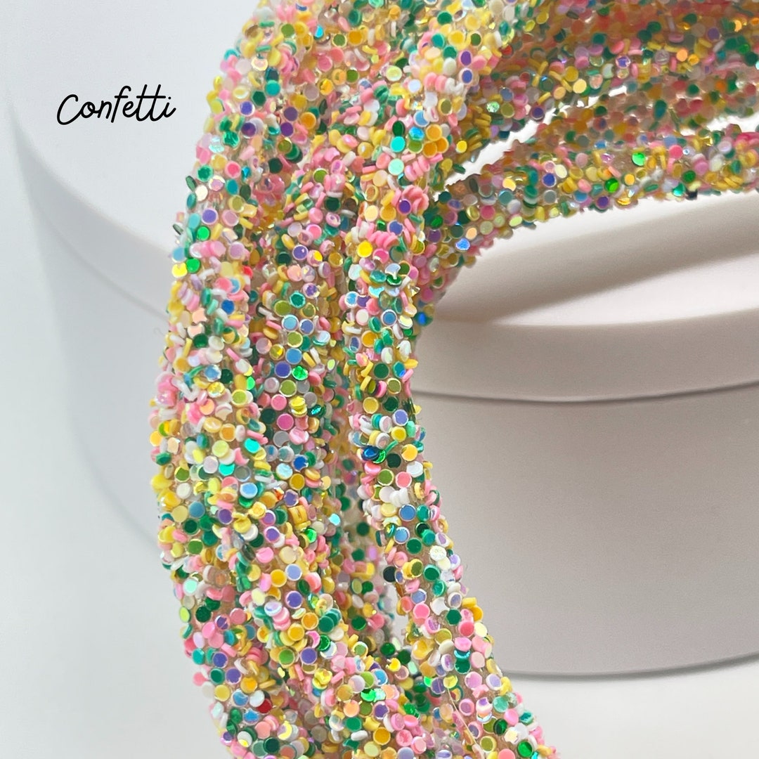 Confetti Glitter Rhinestone Rope: 6mm Jewelry Embellishment (sold by ...