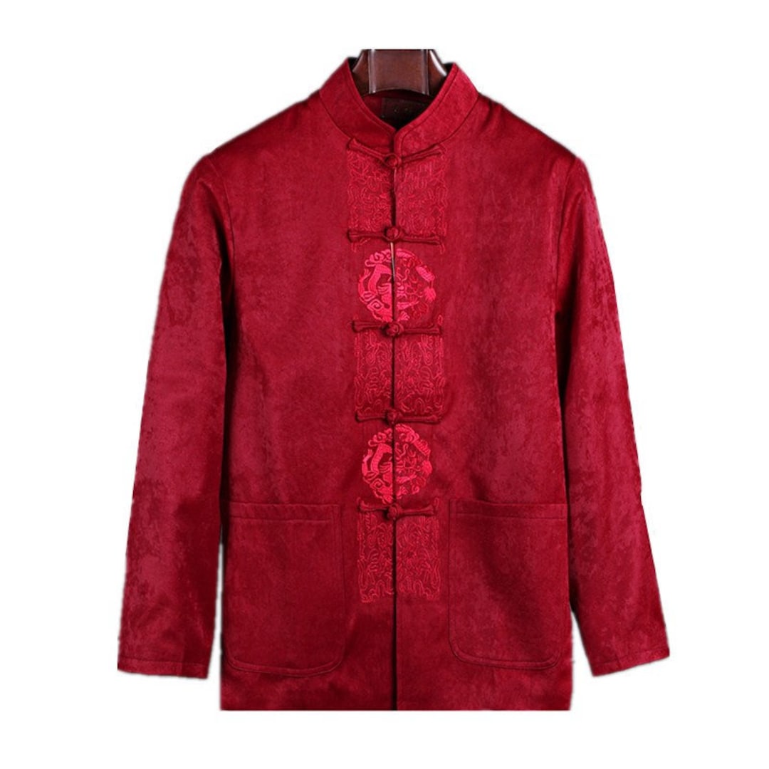 Mens Wedding Suit Chinese Wedding Suit Wedding Tang Jacket Etsy