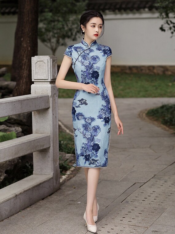 Chinese Dress Qipao for women Cheongsam performance Vestidos