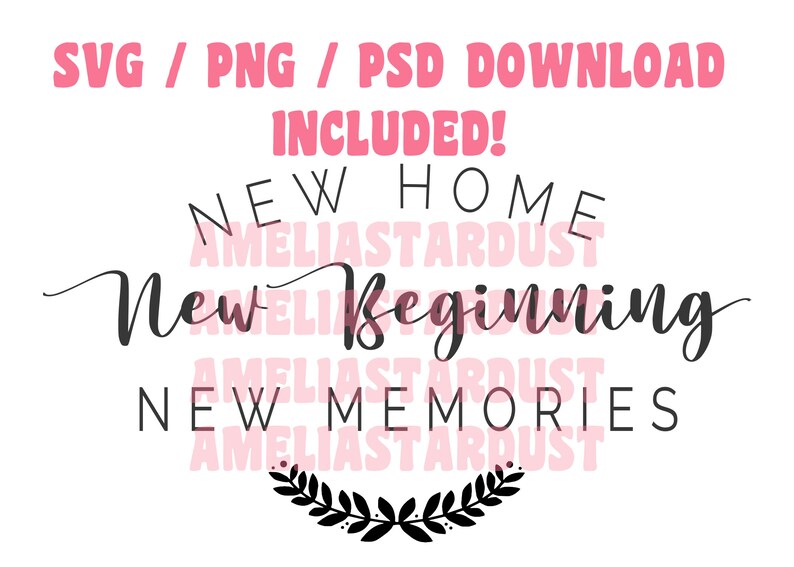 Free Free 311 New Home New Beginnings Svg SVG PNG EPS DXF File