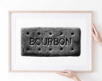 Bourbon Biscuit - Limited Edition Giclée Print of Hand drawn illustration