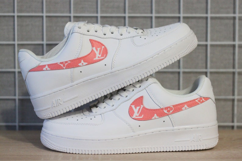 Louis vuitton air force 1 / Nike air force 1 / Painted | Etsy