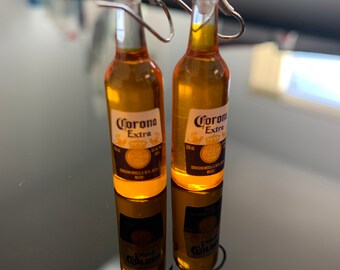 Boucles d’oreilles bière Corona