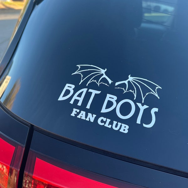 Bat Boys Acotar Car Decal Etsy