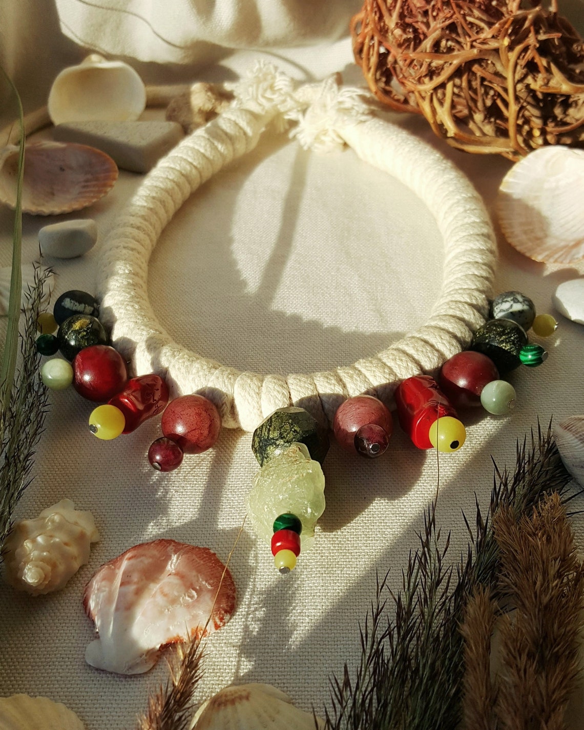 Necklace with Minerals Jewelry with Stones Accessorie with Etsy