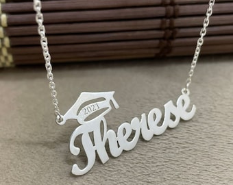 Personalized Graduation Necklace 2022, Graduation Gift for Her, Class of 2022, High School Graduation Necklace, Personalized Gift