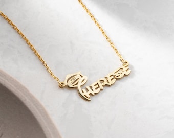 Collar de graduación personalizado 2024, regalo de graduación para ella, promoción 2024, collar de graduación de secundaria, regalo personalizado