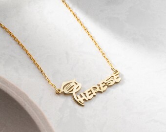 Graduation Name Necklace, Graduation Gifts for Her, Unique Graduation Gifts, Graduation Gifts for Her High School