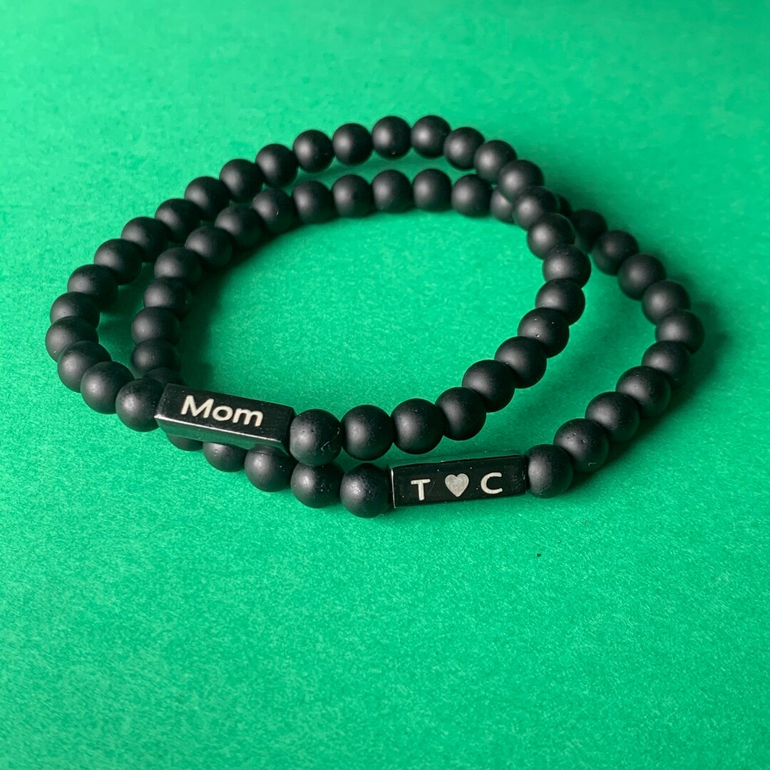 Engraved Bracelets for Men Bracelet With Name Custom Etsy