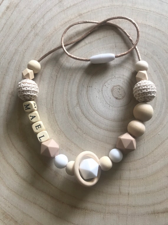 Personalised breastfeeding necklace sale