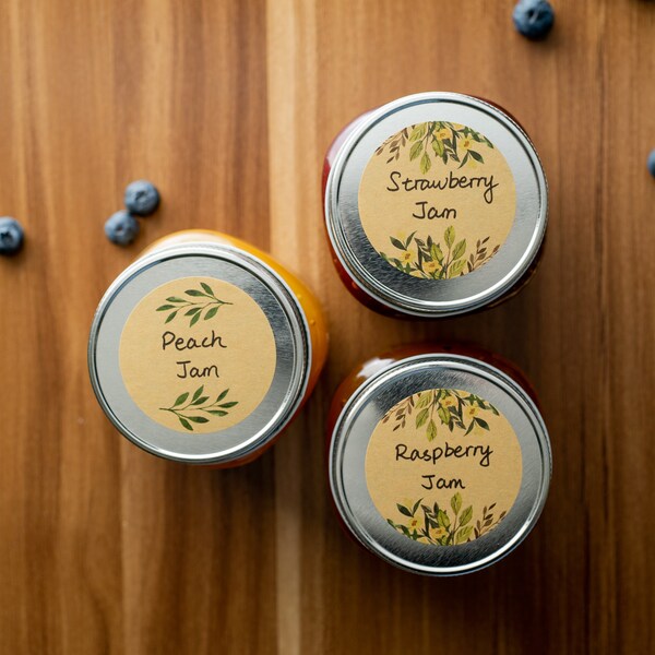 Mason Jar Labels Etsy