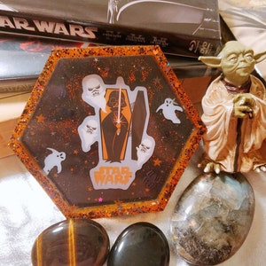 Vader | Stormtrooper | Halloween Coaster | Trinket/Decorative Tray