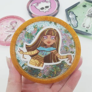 Monster High Coasters | Draculaura, Ghoulia, Clawdeen, Frankie Stein, Lagoona, Abbey Bominable, Cleo de Nile, Spectra, Operetta, Elissabat