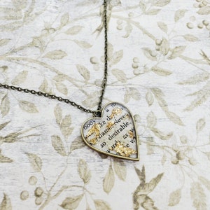 So Desirable | Vintage Romance Novel Pendant Collection | Perfect Valentine&#39;s Day Gift