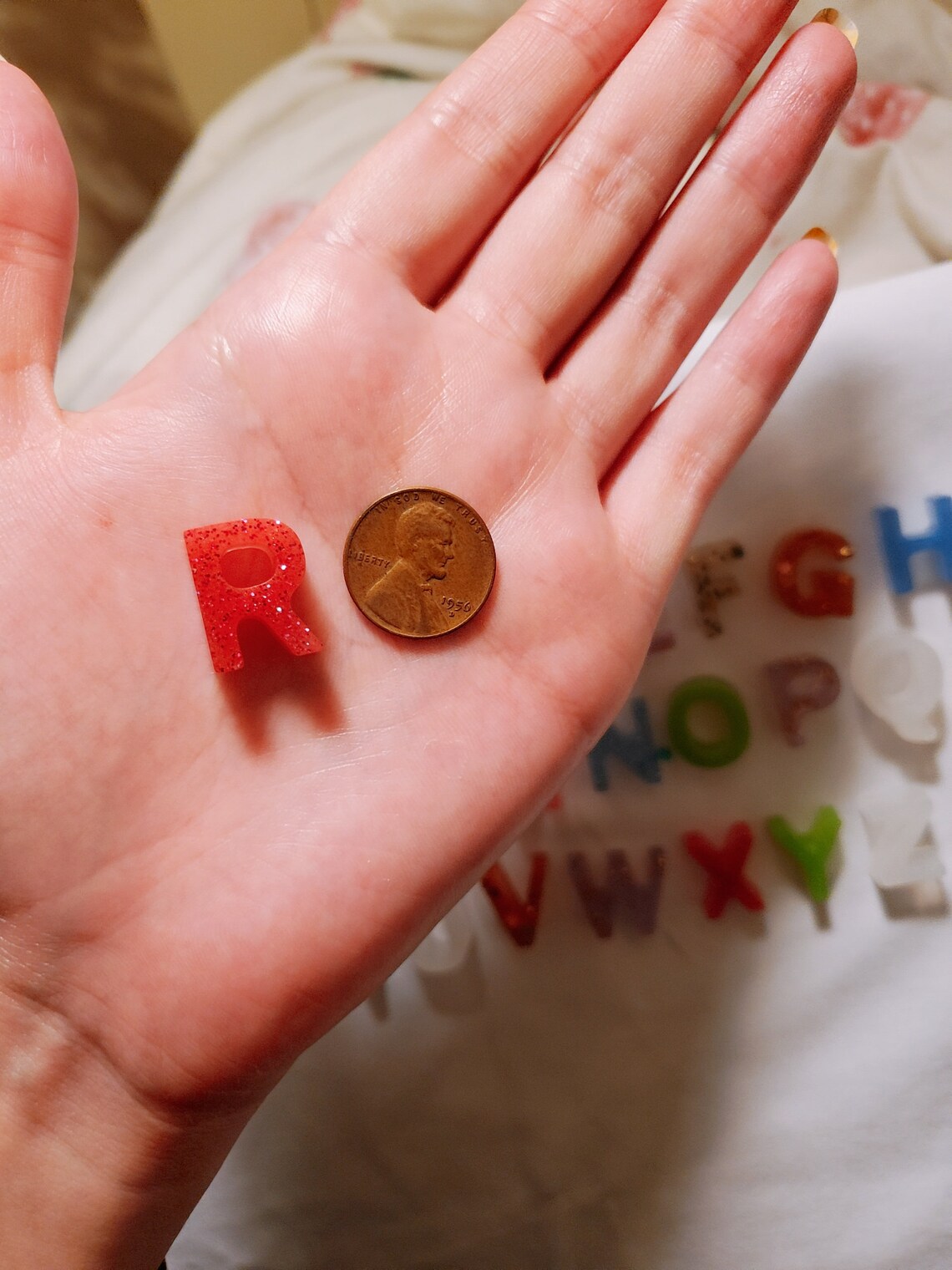 Pack of 26 Alphabet Letters Resin Craft Letters DIY Etsy