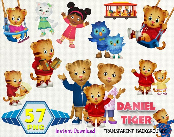 Daniel Tiger Neighborhood clipart Daniel Tiger Neighborhood | Etsy
