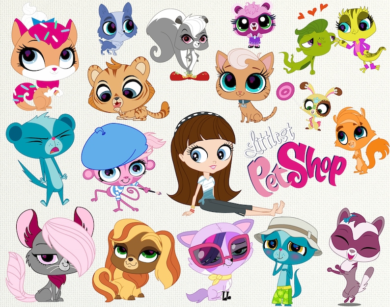 Littlest Pet Shop Clipartlittlest Pet Shop Imageslittlest Etsy Canada