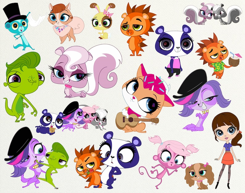 Littlest Pet Shop Clipartlittlest Pet Shop Imageslittlest Etsy Canada