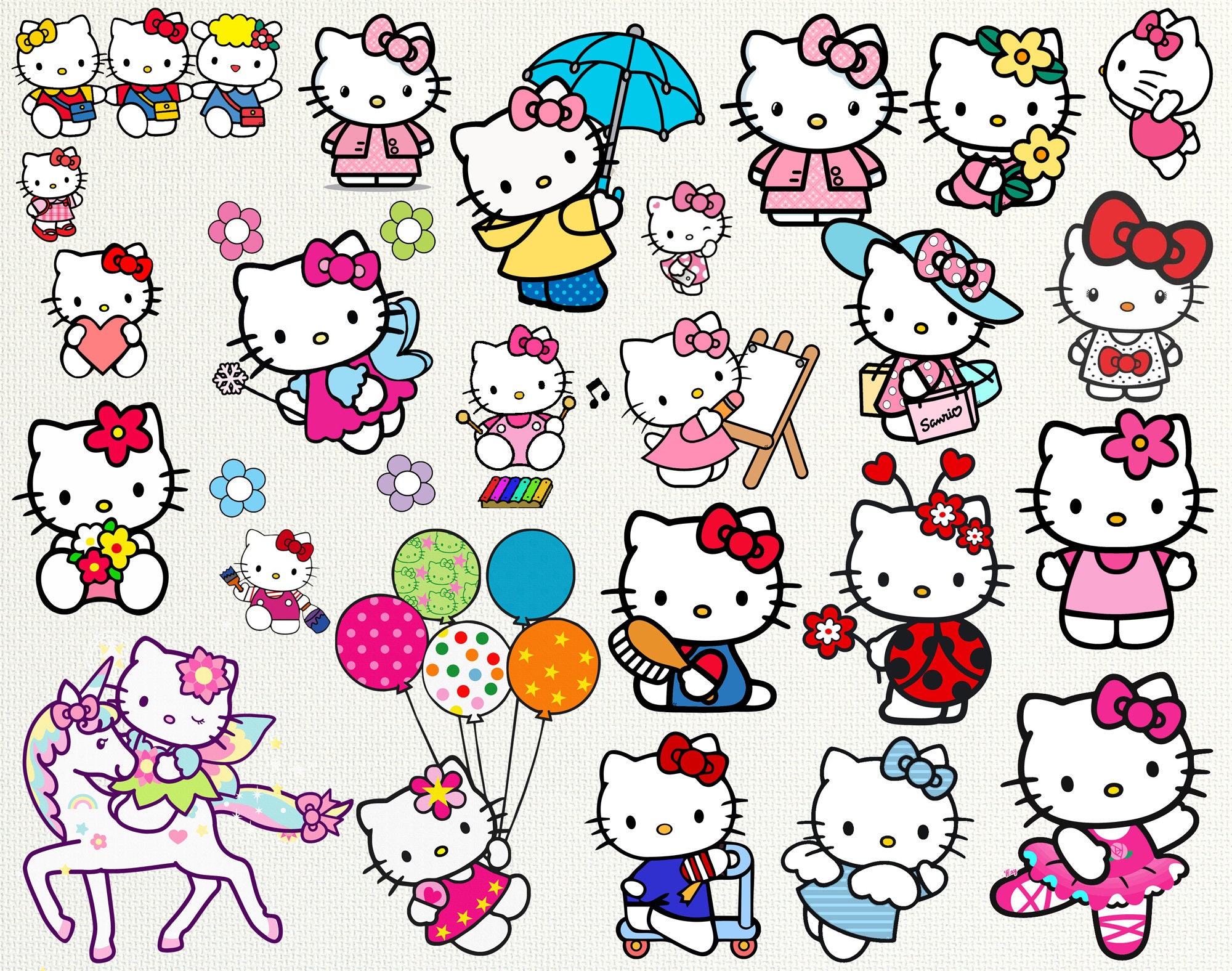 Hello Kitty clipartHello Kitty imagesHello Kitty png Hello | Etsy