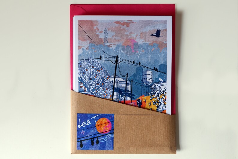 GREETINGS CARDS Pack of 3 Malaysian Landscapes A6 Hand Etsy