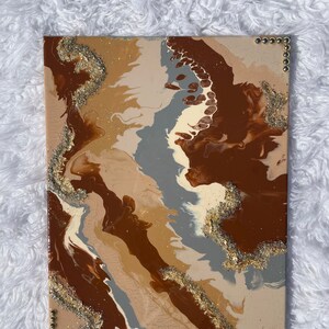 Acrylic pour painting