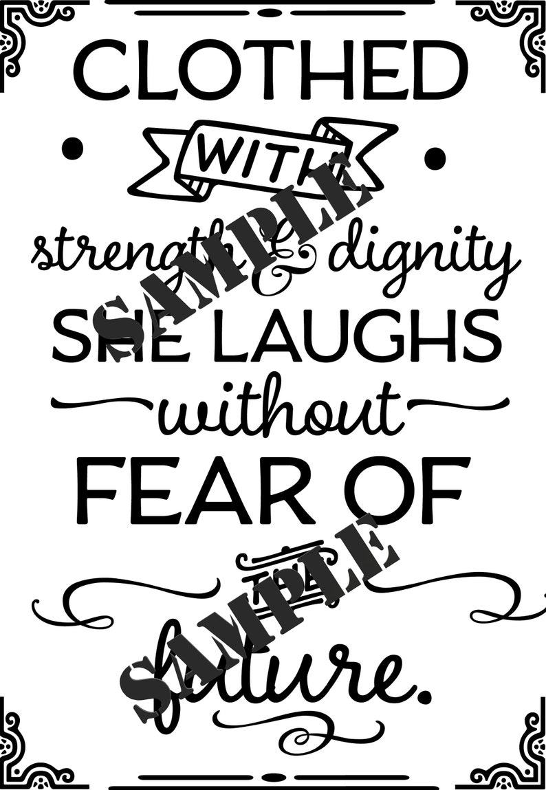 Proverbs 31 SVG, DXF, PNG image 1