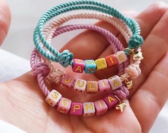 Kids Name Bracelet, Jasmine Jewelry, Jasmine Bracelet, Name