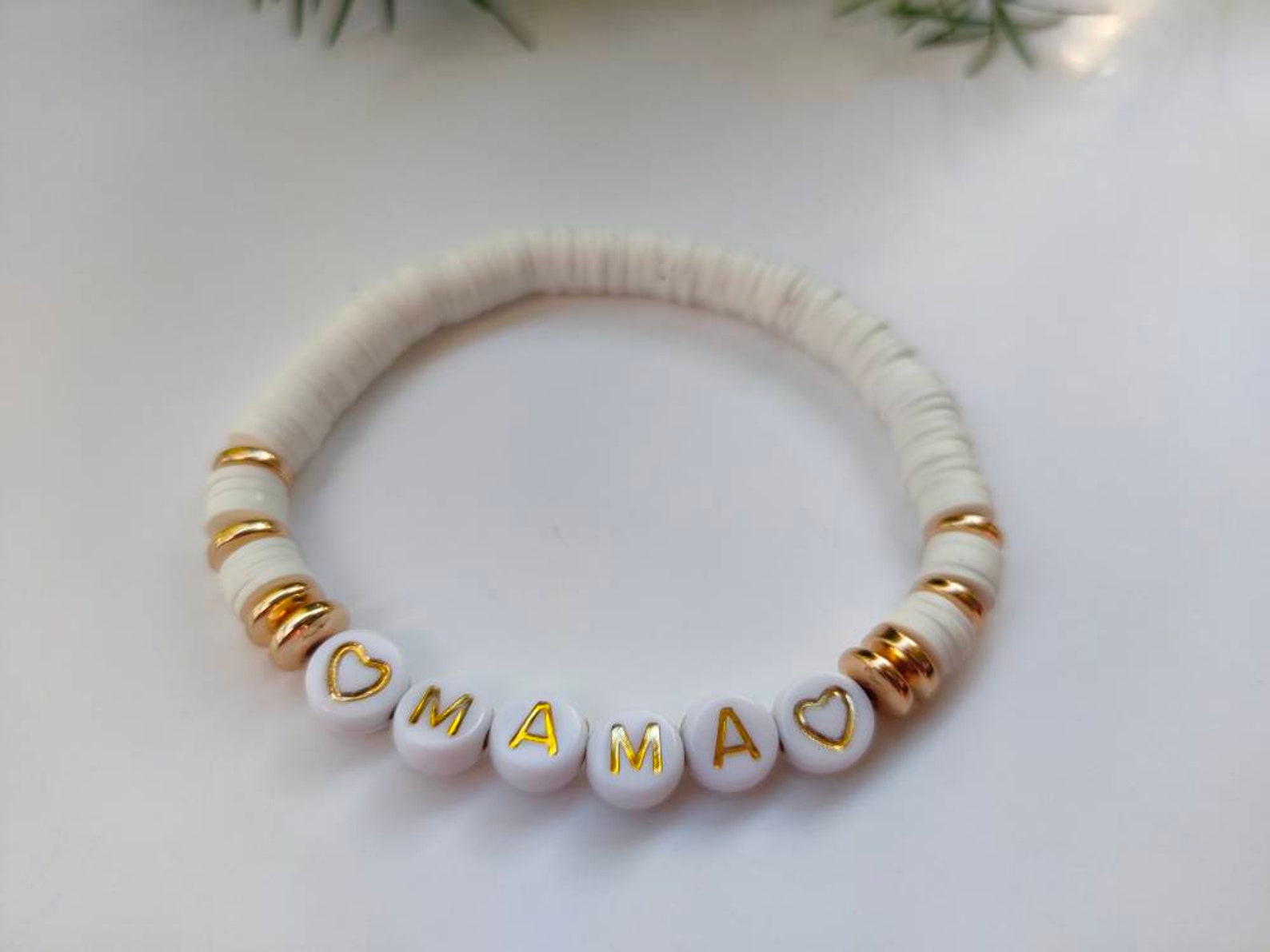 Personalised Name Bead Bracelet Beaded Bracelet Beaded Name Etsy UK