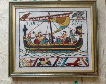 Embroidery Kit - The Bayeux Tapestry - The Crossing by Glorafilia
