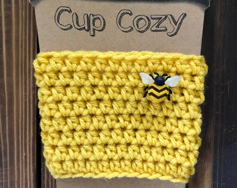 Bee Coffee Cozies