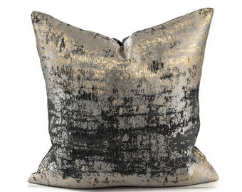 images Black And Gold Accent Pillows black gold pillow etsy