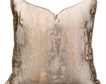 small gold throw pillows