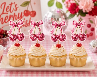 Cupcake-Topper | Eisparty | Süßes oder Saures | Zwei Süße | So süß | Dekorationen | Deko | Desserttisch | Babyparty