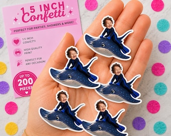 Konfetti | Geburtstagsfeier | Stachelrochen | Unter den Meerestieren | Ozean | Strand | Dekorationen | Tisch Dekor | Kinder Erwachsene | Stachelrochen