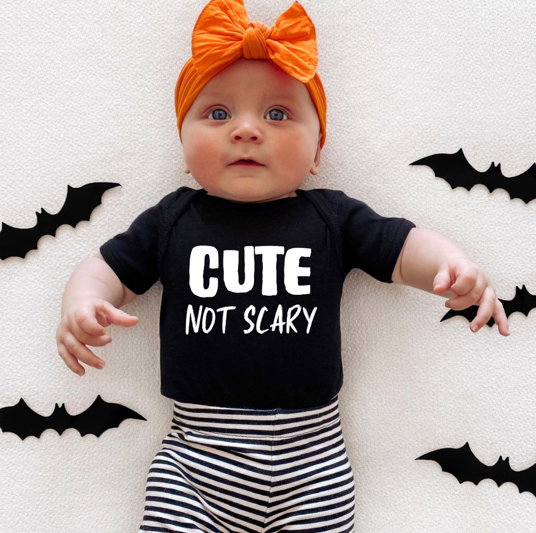 Halloween Bodysuit Baby Infant Bodysuit Spooky Cute - Etsy