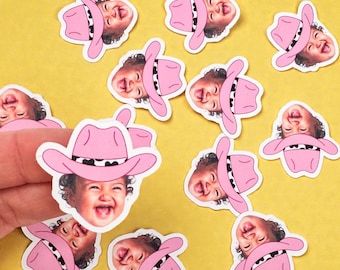 Cowgirl Confetti | Customized Photo | Cowgirl Theme | Birthday Party | Bachelorette Party | Decorations | Holy Cow | Lets Go Girls |