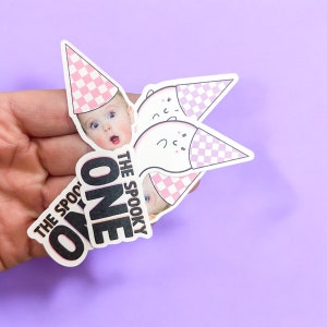 Spooky One Confetti | Ghost Birthday Confetti | First Birthday | Two Spooky | Pink Halloween | Girl Halloween Birthday | Spooky Party Decor
