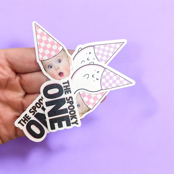 Spooky One Confetti | Ghost Birthday Confetti | First Birthday | Two Spooky | Pink Halloween | Girl Halloween Birthday | Spooky Party Decor