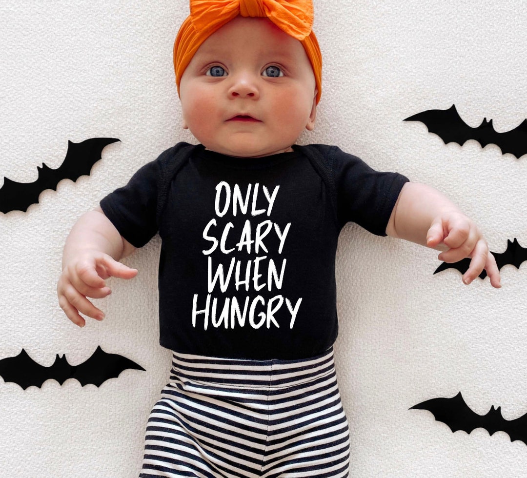 Halloween Bodysuit Baby Infant Bodysuit Spooky Cute Etsy